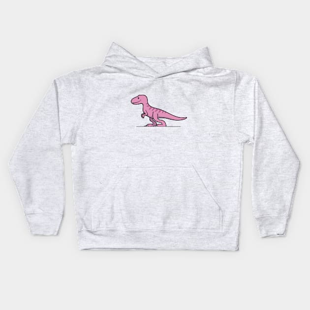 CuteForKids - Tyrannosaurus Rex Kids Hoodie by VirtualSG